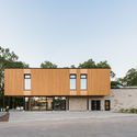 Parcours Gouin Parc Pavilion / Birtz Bastien Beaudoin Laforest architects _ Groupe Provencher_Roy - Exterior Photography, Facade