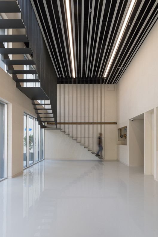 Gandom Office Building / Olgooco - Interior Photography, Stairs, Concrete