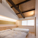 BenTen Residences / Asami Architect and Associates - Interior Photography, Restoration, Bedroom, Beam, Bed