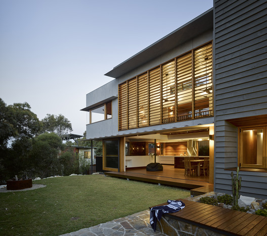 Corymbia House / Paul Butterworth Architect - Exterior Photography, Facade, Garden