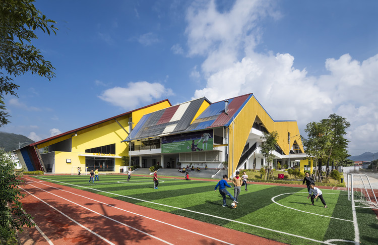 Da Hop幼儿园+小学 / 1+1>2 Architects - 建筑图