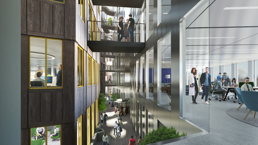 MVRDV Unveils Images of the Tripolis Office Complex in Amsterdam MVRDV Unveils Images of the Tripolis Office Complex in Amsterdam - Image 6 of 12