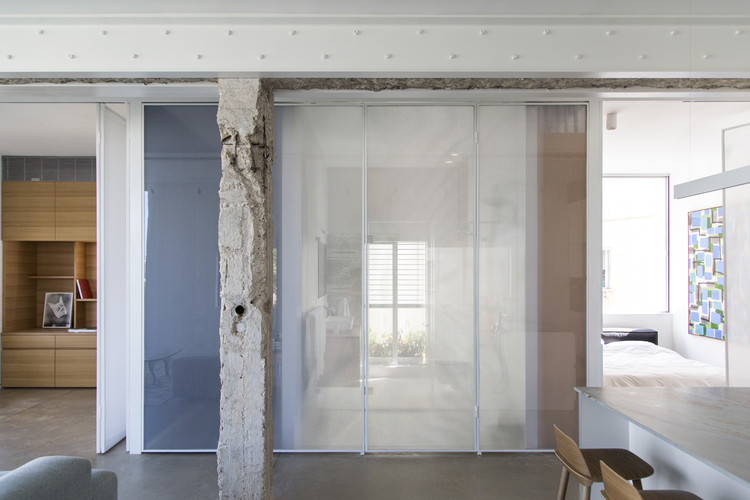 A\Y Apartment / Milic Harel Architects - Interior Photography, Windows, Door, Beam