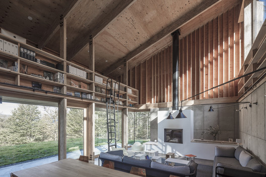 House Studio Camp O / Maria Milans Studio House Studio Camp O / Maria Milans Studio - Interior Photography, Living Room, Wood, Beam