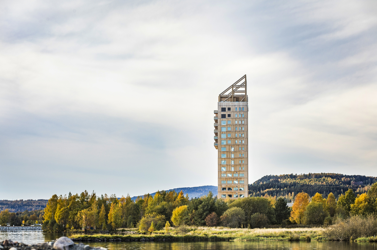 Gallery of Mjøstårnet The Tower of Lake Mjøsa / Voll Arkitekter - 8