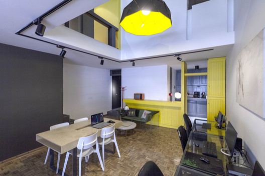 Soheil Office / Raavi Studio - Interior Photography, Dining room, Table, Chair