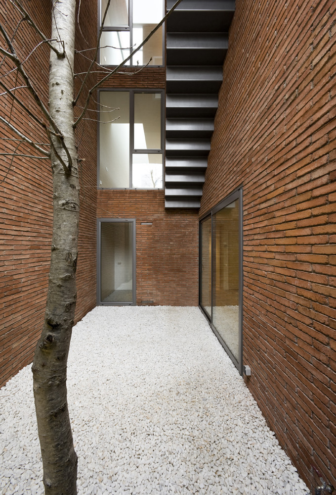 Galería de Casas de ladrillo en España: diseño moderno de mampostería