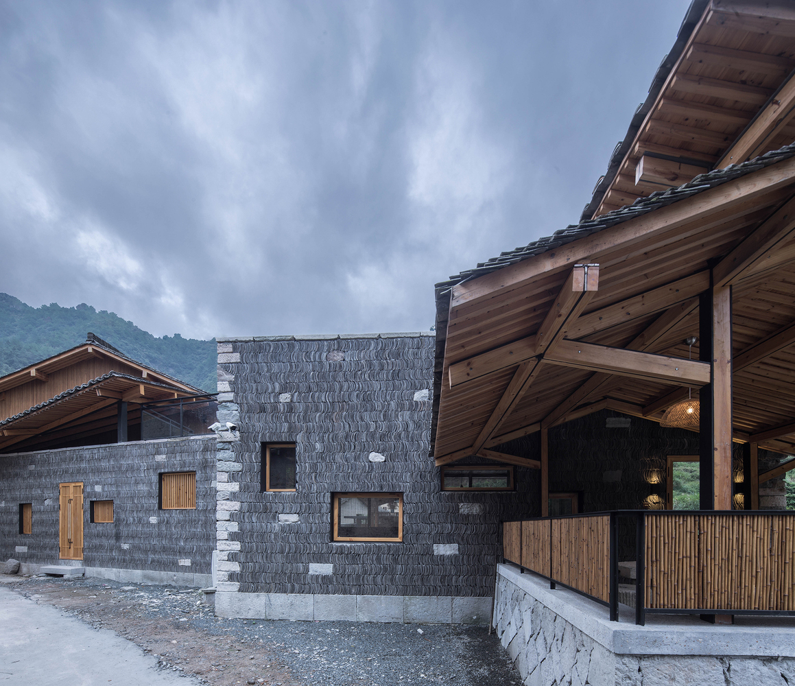 武义梁家山清啸山居民宿 / 尌林建筑设计事务所 - 建筑图, 梁