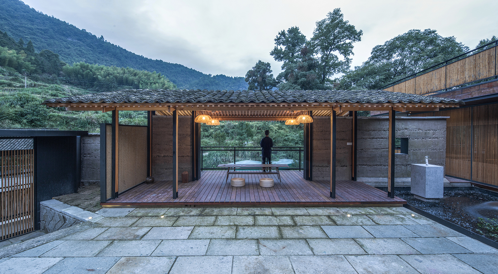 武义梁家山清啸山居民宿 / 尌林建筑设计事务所 - 建筑图