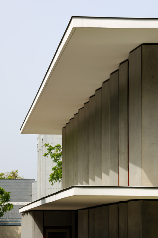 French Embassy in Accra / Segond-Guyon Architectes - Interior Photography, Facade, Concrete