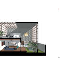 Render corte patio Norte