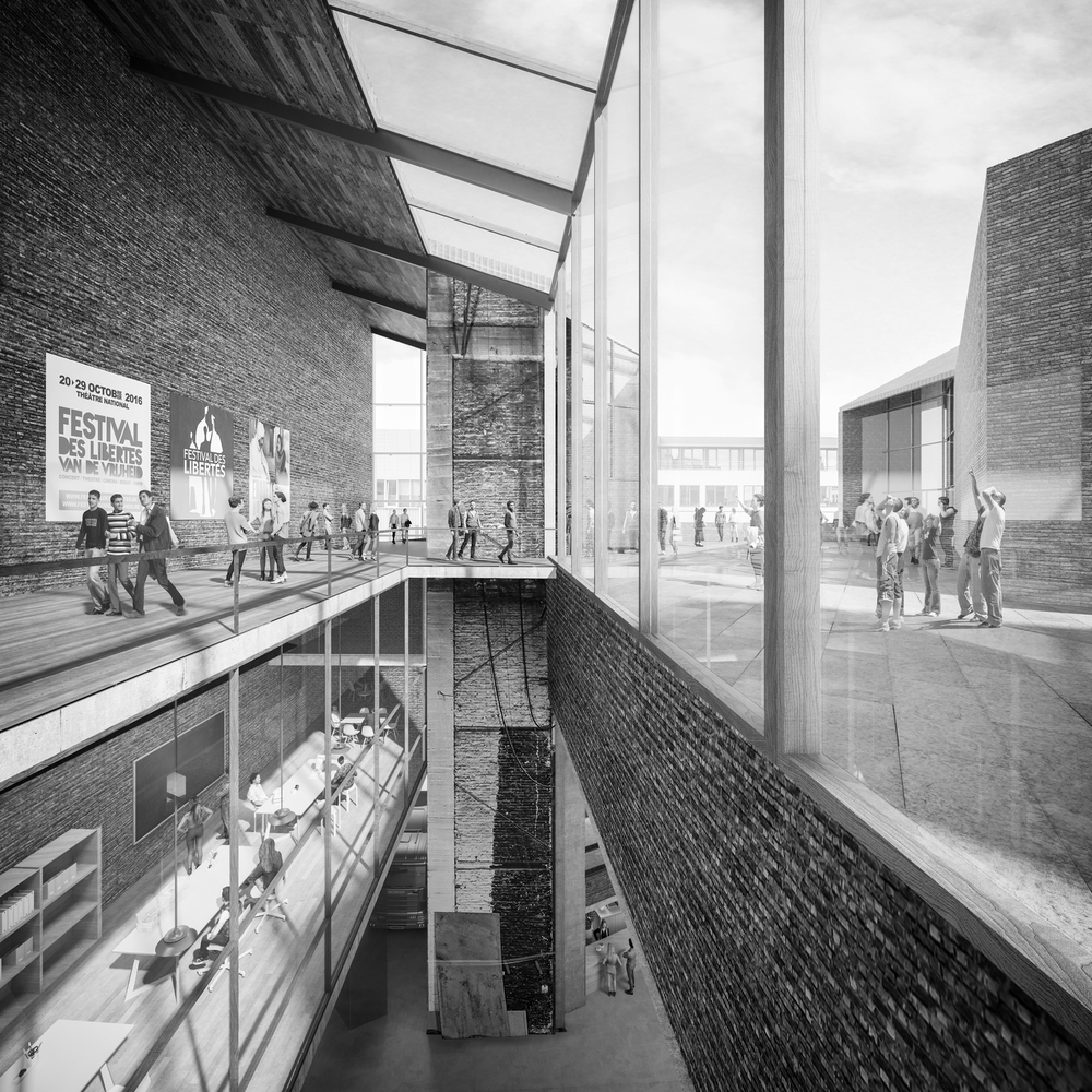 Flores & Prats + Ouest Architecture y la renovación del Ancien Théâtre des Variétés en Bélgica - Imagen 9 de 9