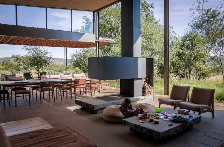 Witklipfontein Eco Lodge / GLH Architects - Exterior Photography, Table, Windows, Chair, Patio, Deck