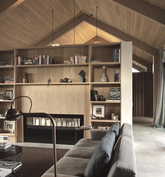 (REPETIDO) Casa Wanaka / Three Sixty Architecture (REPETIDO) Casa Wanaka / Three Sixty Architecture - Fotografia de Interiores, Prateleira, Viga