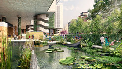 WOHA Releases New Renderings of Sustainable Inner-City Campus and Public Park in Dhaka, Bangladesh