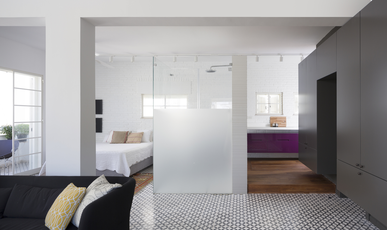 Gallery of How to Divide Spaces Without Traditional Solid Partitions 12