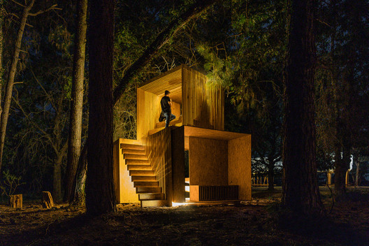 Wooden structures built by students at Hello Wood Argentina 2020 - Image 16 of 49