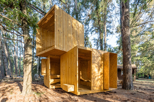 Wooden structures built by students at Hello Wood Argentina 2020 - Image 40 of 49