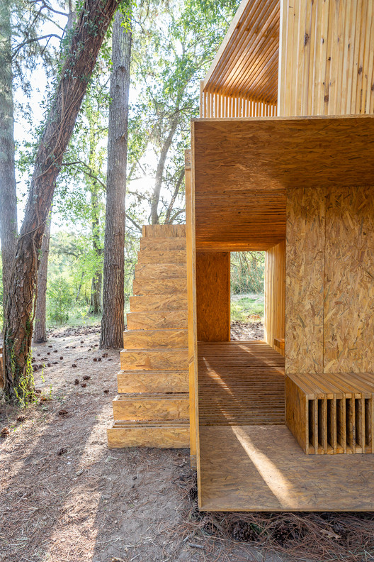 Wooden structures built by students at Hello Wood Argentina 2020 - Image 35 of 49
