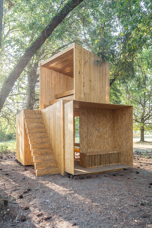 Wooden structures built by students at Hello Wood Argentina 2020 - Image 33 of 49
