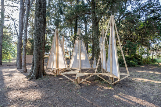 Wooden structures built by students at Hello Wood Argentina 2020 - Image 17 of 49