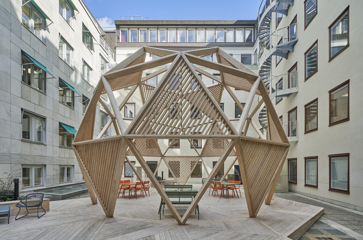 Timber Dome / Tham & Videgård Arkitekter | ArchDaily