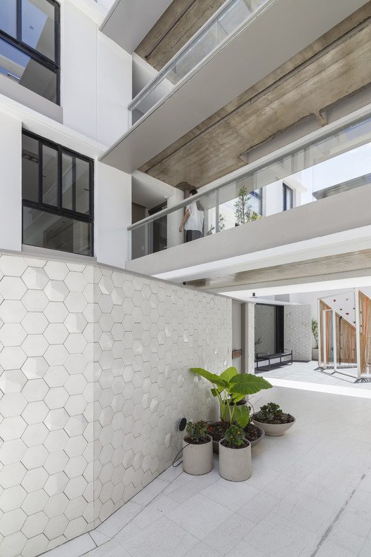 AER La Pampa Building / Cubero Rubio - Interior Photography, Concrete