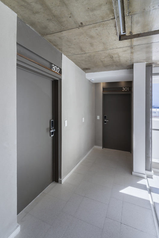 AER La Pampa Building / Cubero Rubio - Interior Photography, Concrete