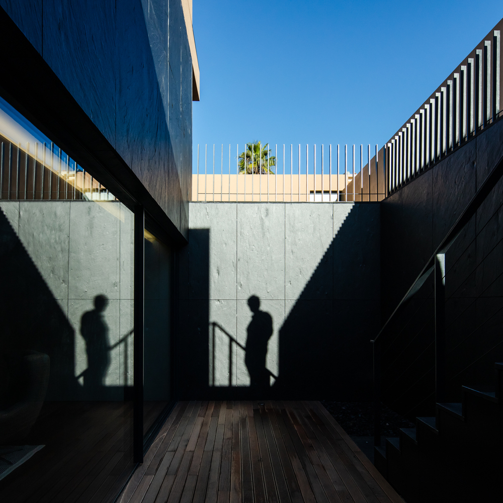 Casa Areia / Raulino Silva - Fotografia de Exterior, Fachada, Escada, Cerca, Corrimão