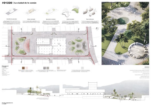A Cidade do Comum, projeto vencedor do concurso Praça de Armas, Centro Cívico e Parque da Integração no Peru A Cidade do Comum, projeto vencedor do concurso Praça de Armas, Centro Cívico e Parque da Integração no Peru - Imagem 10 de 31