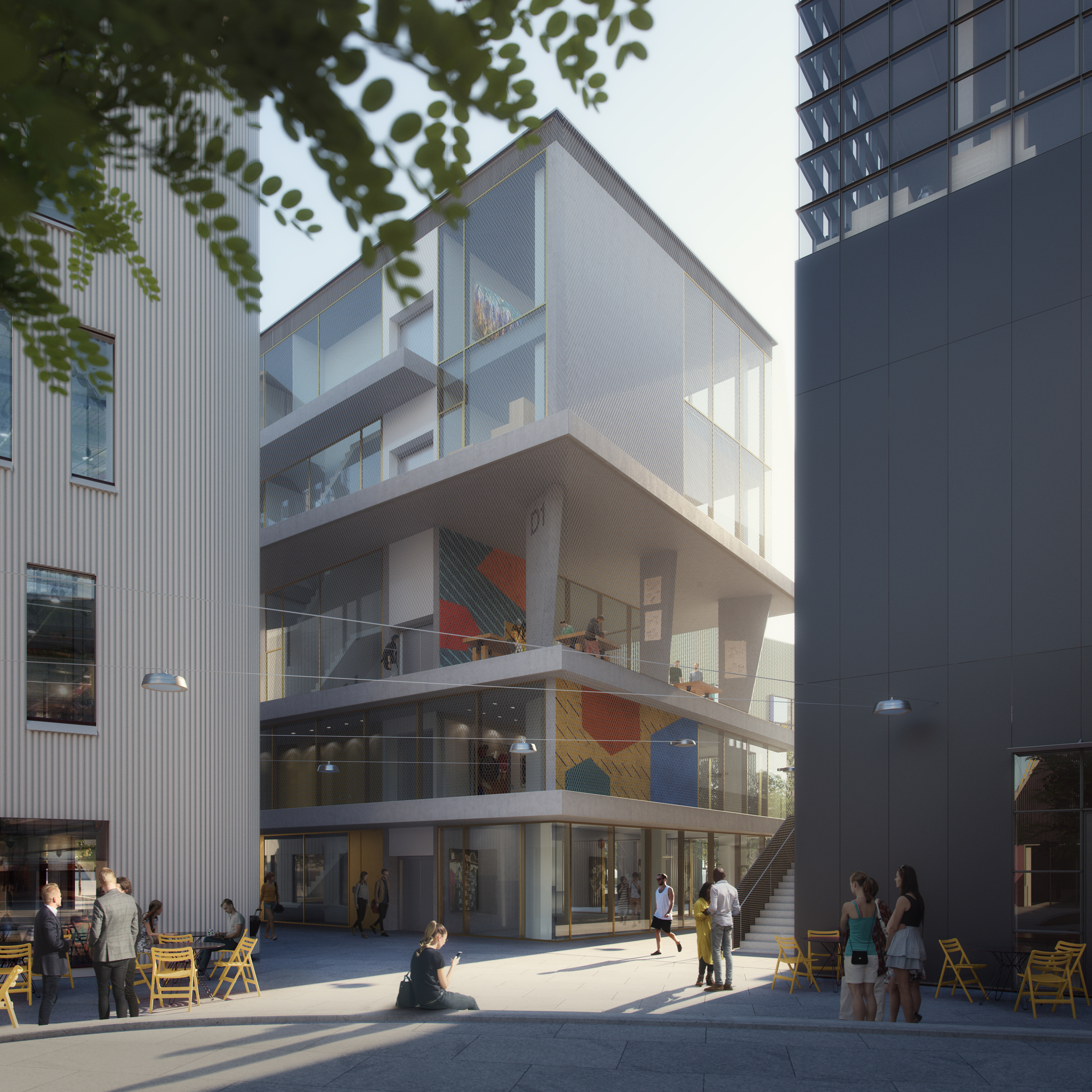 Gallery of New Visuals of London’s Design District Released 22