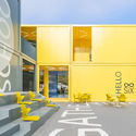 Pop-up Campus Installation – Infitity 6 / Crossboundaries - Interior Photography, Facade