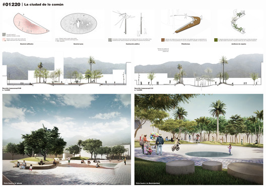 A Cidade do Comum, projeto vencedor do concurso Praça de Armas, Centro Cívico e Parque da Integração no Peru A Cidade do Comum, projeto vencedor do concurso Praça de Armas, Centro Cívico e Parque da Integração no Peru - Imagem 28 de 31
