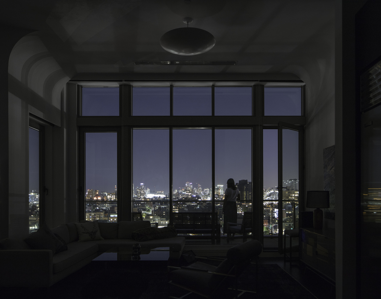 Gallery of New York's Interiors: Apartments, Penthouses and Lofts in ... - City Penthouse Apartment Interior Design Inspiration For New York