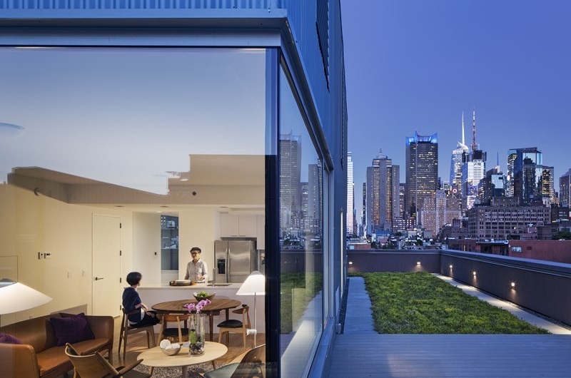 View of Gallery of New York's Interiors: Apartments, Penthouses and Lofts in ...