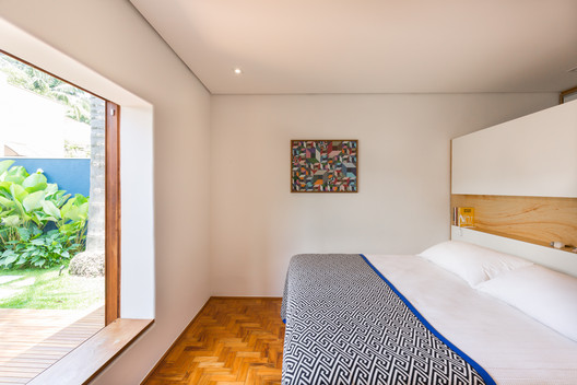 Butantã House / Casa14 Arquitetura - Interior Photography, Bedroom, Wood, Bed