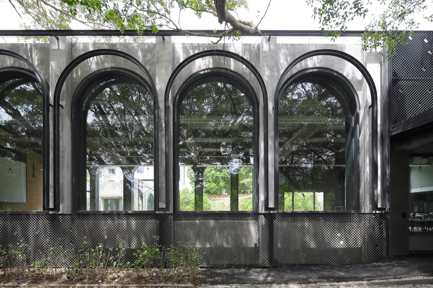 深圳明德学院 / 源计划建筑师事务所 - 建筑图, 拱