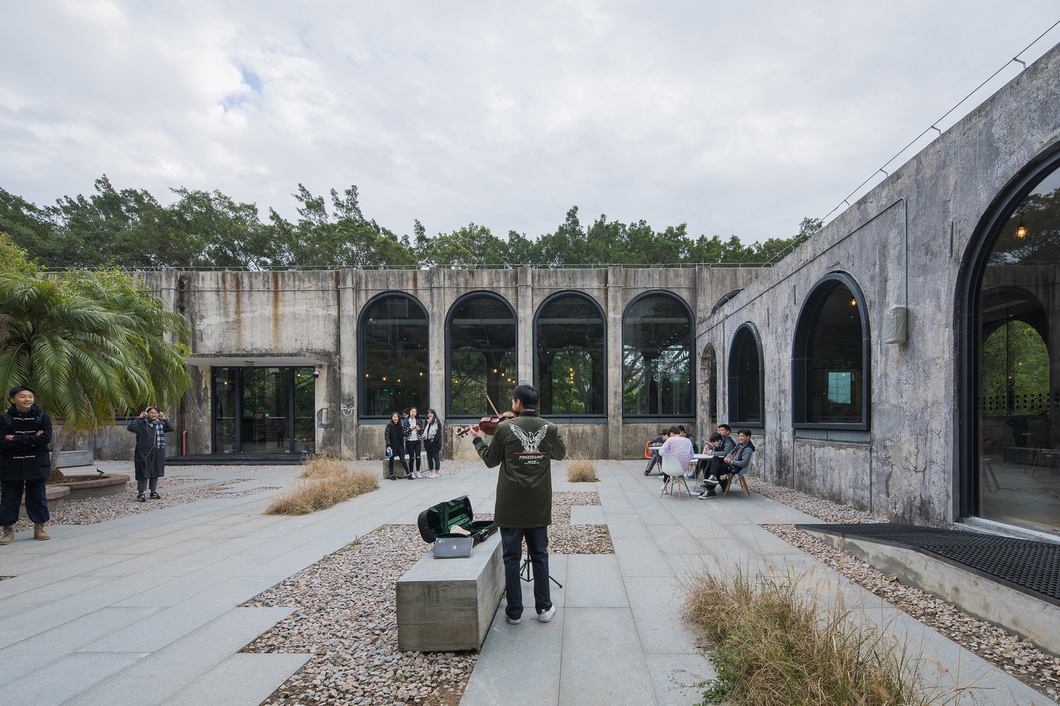 深圳明德学院 / 源计划建筑师事务所 - 建筑图, 拱