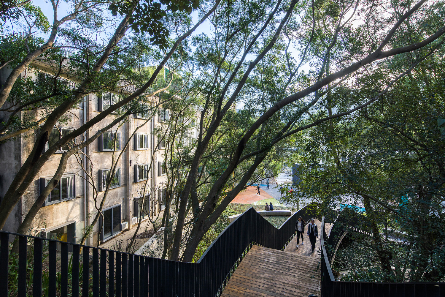 深圳明德学院 / 源计划建筑师事务所 - 建筑图, 楼梯