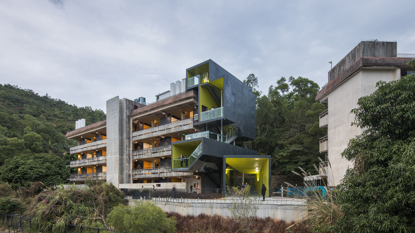深圳明德学院 / 源计划建筑师事务所 - 建筑图, 表皮
