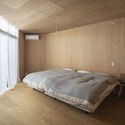 House and Office in Hofu / Tato Architects - Interior Photography, Bedroom, Bed