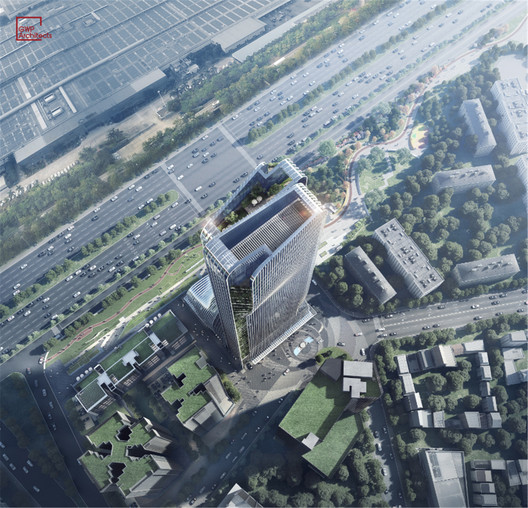 GWP Creates Fengsheng 101 Tower, a New Landmark in Guangzhou's Skyline GWP Creates Fengsheng 101 Tower, a New Landmark in Guangzhou's Skyline - Image 4 of 24