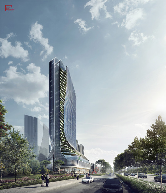 GWP Creates Fengsheng 101 Tower, a New Landmark in Guangzhou's Skyline GWP Creates Fengsheng 101 Tower, a New Landmark in Guangzhou's Skyline - Image 5 of 24