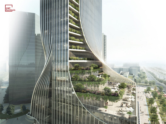 GWP Creates Fengsheng 101 Tower, a New Landmark in Guangzhou's Skyline GWP Creates Fengsheng 101 Tower, a New Landmark in Guangzhou's Skyline - Image 2 of 24