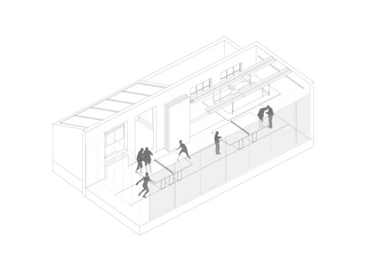 PMA设计事务所办公室 “三重桌” / PMA