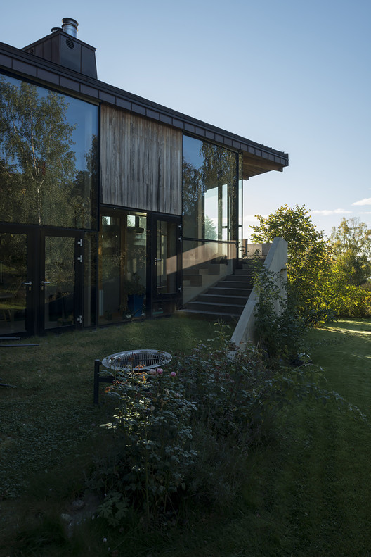 Bolig DoB House  / Lie Oyen arkitekter - Exterior Photography, Garden, Courtyard