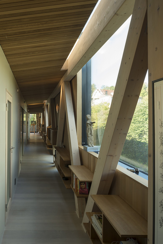 Bolig DoB House  / Lie Oyen arkitekter - Interior Photography, Wood, Beam