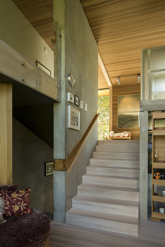 Bolig DoB House  / Lie Oyen arkitekter - Interior Photography, Stairs, Wood