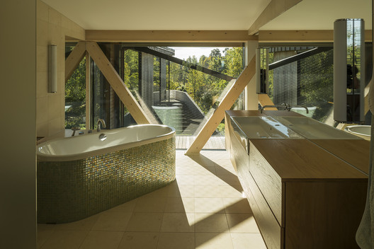 Bolig DoB House  / Lie Oyen arkitekter - Interior Photography, Wood, Glass