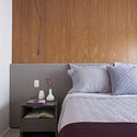 Apartamento Jardim das Perdizes  / Casa100 Arquitetura - Fotografia de Interiores, Dormitório, Madeira, Cama